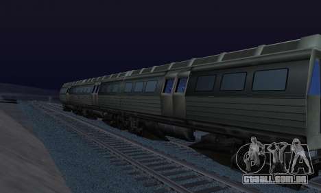 Batman Begins Monorail Train Vagon v1 para GTA San Andreas
