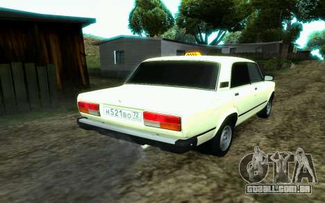 VAZ 2107 de Táxi para GTA San Andreas