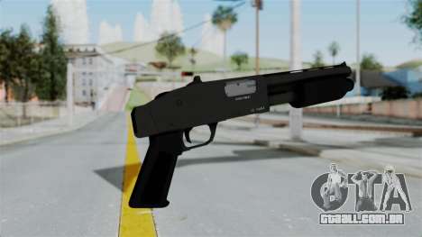 GTA 5 Sawnoff Shotgun para GTA San Andreas