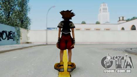 Kingdom Hearts 2 - Sora Early Costume Fix para GTA San Andreas