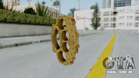 The Ballas Knuckle Dusters from Ill GG Part 2 para GTA San Andreas