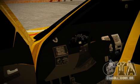 Lada 2170 Priora Gold para GTA San Andreas