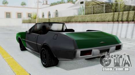 Clover Cabrio para GTA San Andreas