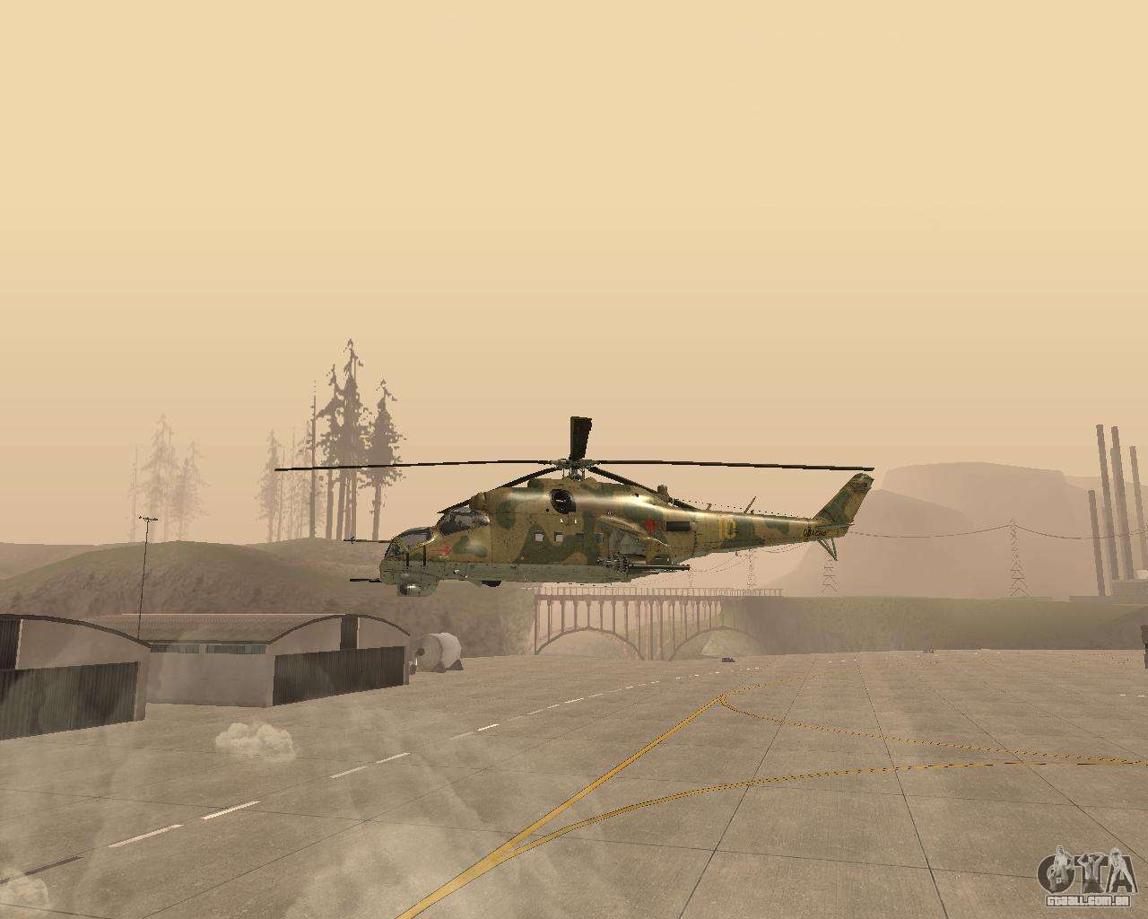 Helicópteros no GTA San Andreas com instalação automatizada