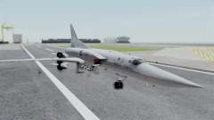 TU-22M3 Cinza para GTA San Andreas