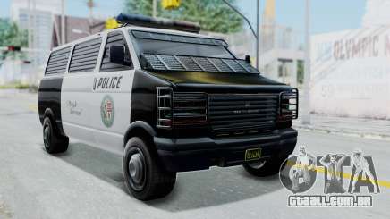 GTA 5 Declasse Burrito Police Transport IVF para GTA San Andreas