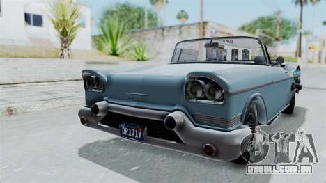 GTA 5 Declasse Tornado No Bobbles and Plaques para GTA San Andreas