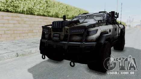 Advanced Warfare Tactical Pickup para GTA San Andreas
