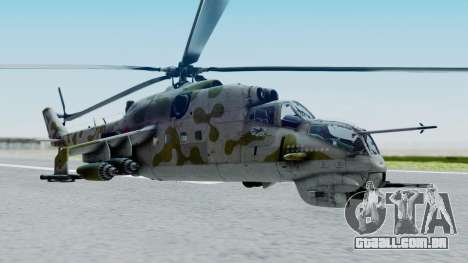 Mi-24V Soviet Air Force 14 para GTA San Andreas