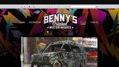 A the body shop benny's no modo single para GTA 5