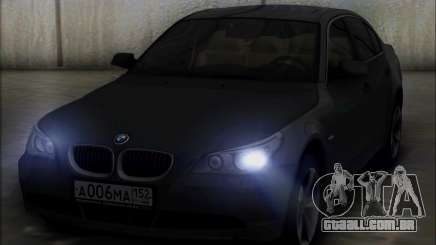BMW 530xd stock para GTA San Andreas