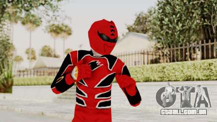 Power Rangers Jungle Fury - Red para GTA San Andreas