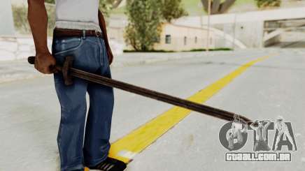 Skyrim Iron Sword para GTA San Andreas