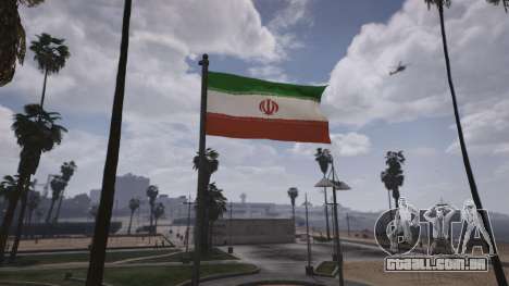 Iranian Flag para GTA 5