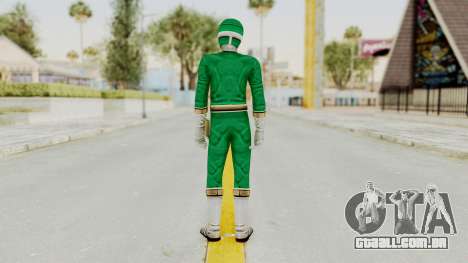 Power Rangers Lightspeed Rescue - Green para GTA San Andreas