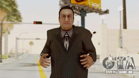 Taher Shah Black Suit para GTA San Andreas
