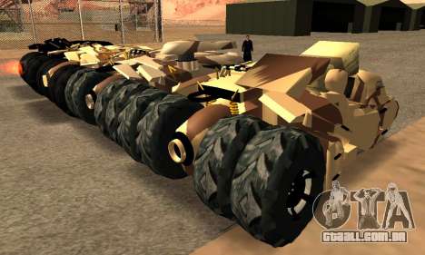 Army Tumbler Gun Tower from TDKR para GTA San Andreas