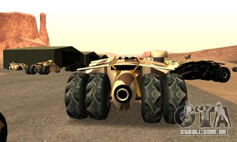 Army Tumbler Gun Tower from TDKR para GTA San Andreas