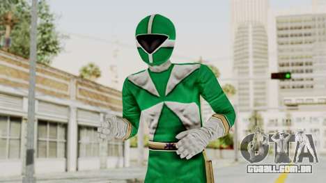 Power Rangers Lightspeed Rescue - Green para GTA San Andreas