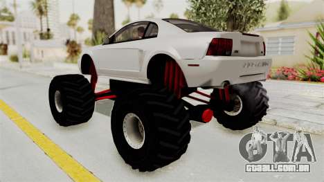 Ford Mustang 1999 Monster Truck para GTA San Andreas