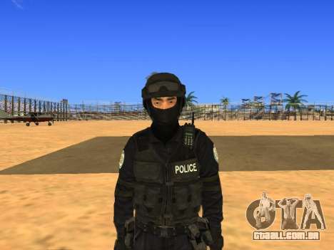 Skin SWAT HD para GTA San Andreas