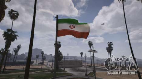 Iranian Flag para GTA 5