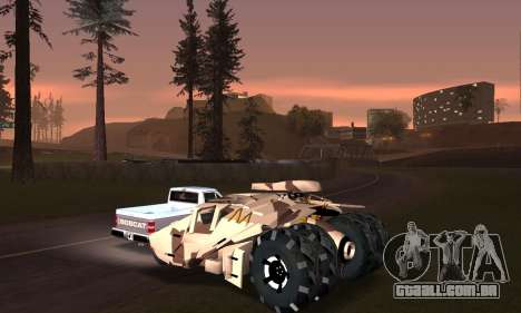 Army Tumbler Gun Tower from TDKR para GTA San Andreas