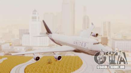 Boeing 747-400 United Airlines para GTA San Andreas
