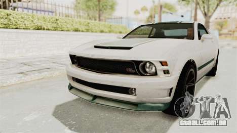 GTA 5 Vapid Dominator v2 SA Style para GTA San Andreas