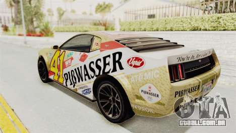 GTA 5 Vapid Dominator v2 SA Style para GTA San Andreas