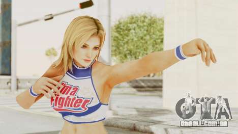 DoA Cheerleader Lisa para GTA San Andreas