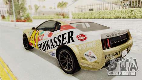 GTA 5 Vapid Dominator v2 SA Style para GTA San Andreas