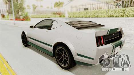 GTA 5 Vapid Dominator v2 SA Style para GTA San Andreas