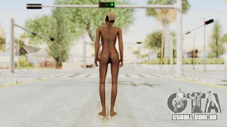 Rihanna Transparent Bikini para GTA San Andreas