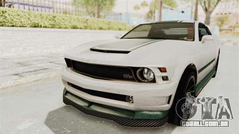 GTA 5 Vapid Dominator v2 SA Style para GTA San Andreas