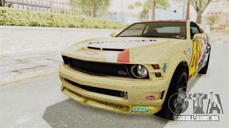 GTA 5 Vapid Dominator v2 SA Style para GTA San Andreas