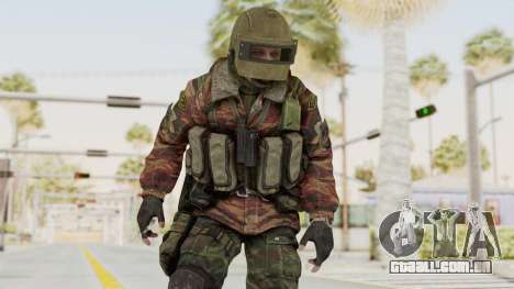 Battery Online Russian Soldier 10 v2 para GTA San Andreas