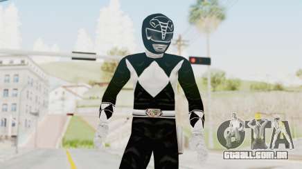 Mighty Morphin Power Rangers - Black para GTA San Andreas