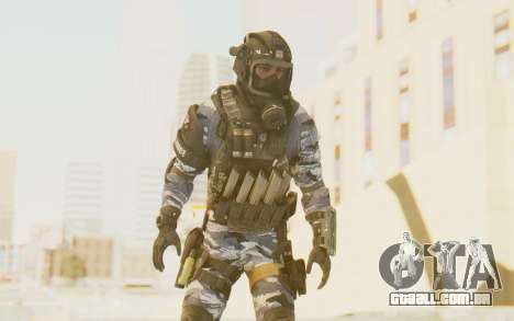 Federation Elite SMG Urban-Navy para GTA San Andreas