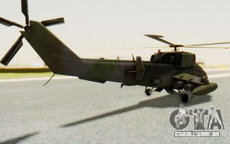 WZ-19 Attack Helicopter para GTA San Andreas