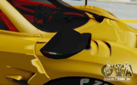 Pagani Huayra BC 2016 para GTA San Andreas