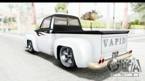 GTA 5 Vapid Slamvan Custom para GTA San Andreas