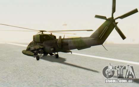 WZ-19 Attack Helicopter para GTA San Andreas