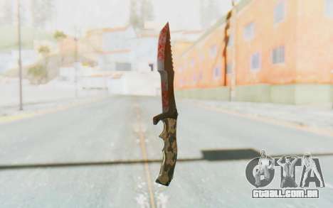Huntsman Knife para GTA San Andreas