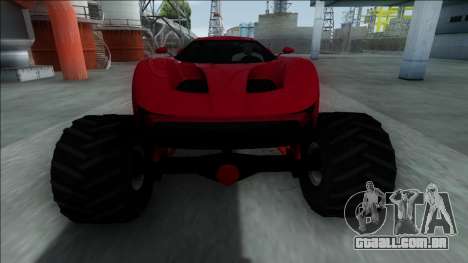 GTA V Vapid FMJ Monster Truck para GTA San Andreas