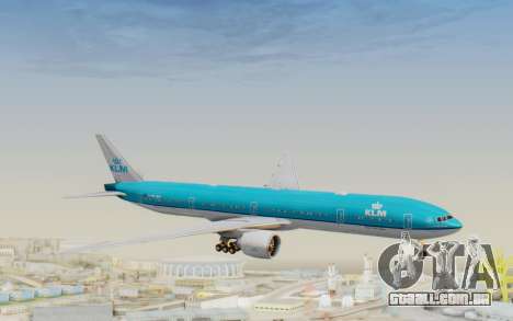 Boeing 777-300ER KLM - Royal Dutch Airlines v3 para GTA San Andreas