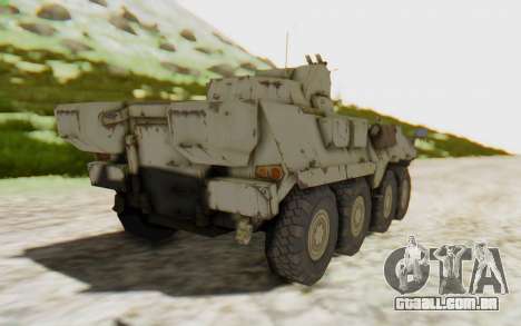 MGSV Phantom Pain STOUT IFV APC Tank v2 para GTA San Andreas