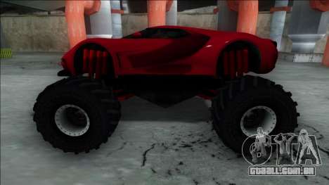 GTA V Vapid FMJ Monster Truck para GTA San Andreas