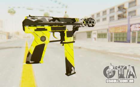 Tec-9 Neural Yellow para GTA San Andreas