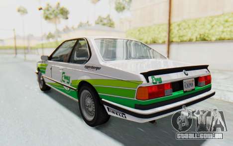 BMW M635 CSi (E24) 1984 IVF PJ2 para GTA San Andreas